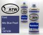 Preview: Ford, Alto Blue Pearl, LB / M7439: 400ml Sprühdose + 400ml Klarlack - Set, von ATW Autoteile West.